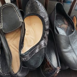 Lot of 4 prs of shoes -- high quality (sz 9.5-10)